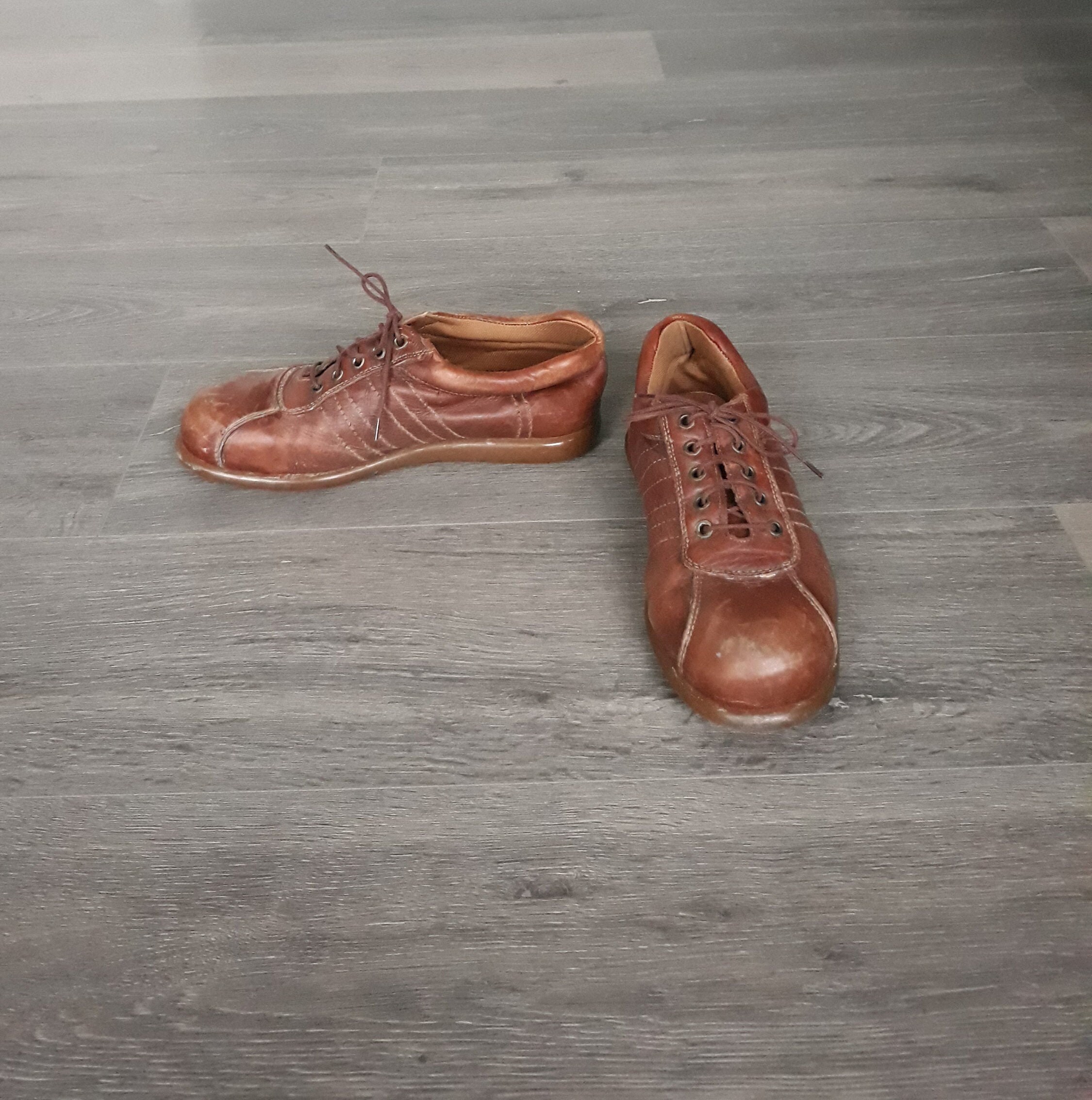 Retro oude schoenen - Etsy Nederland