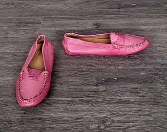 Michael kors pink loafers sale