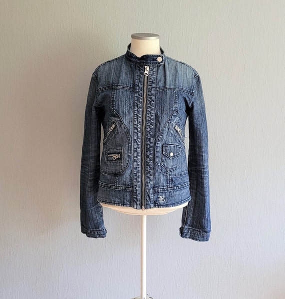 ジャケット・アウター OVERCOAT Collarless zip up blouson OVERCOAT Collarless zip up blouson M〜L