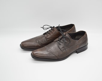 Cole Haan Country Vintage Cognac Brown Leather Split Toe  display picture 1