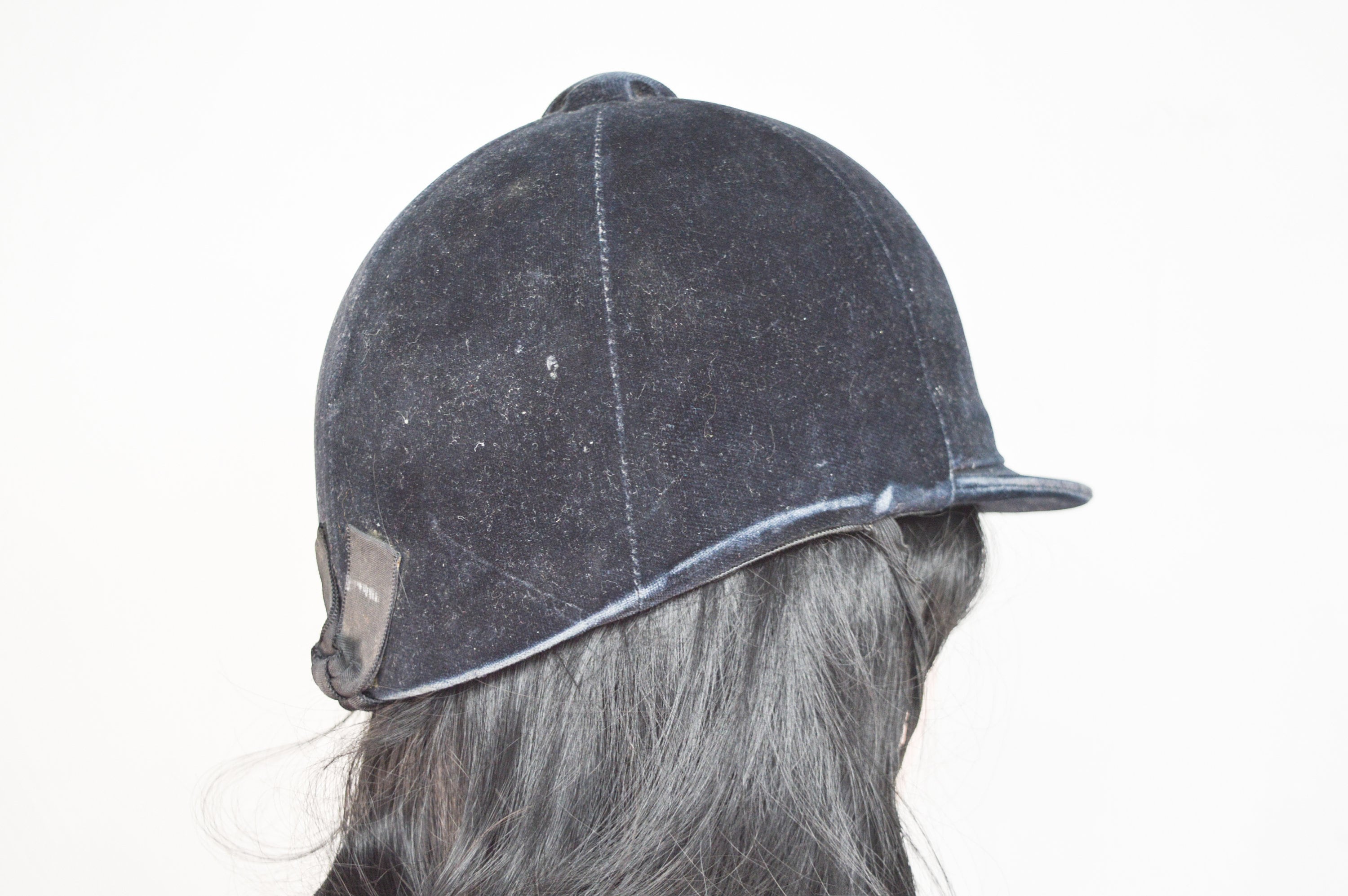 Vintage Velvet Riding Hat Vintage Brown Velvet Riding Cap – Von Mode Vintage main image 3