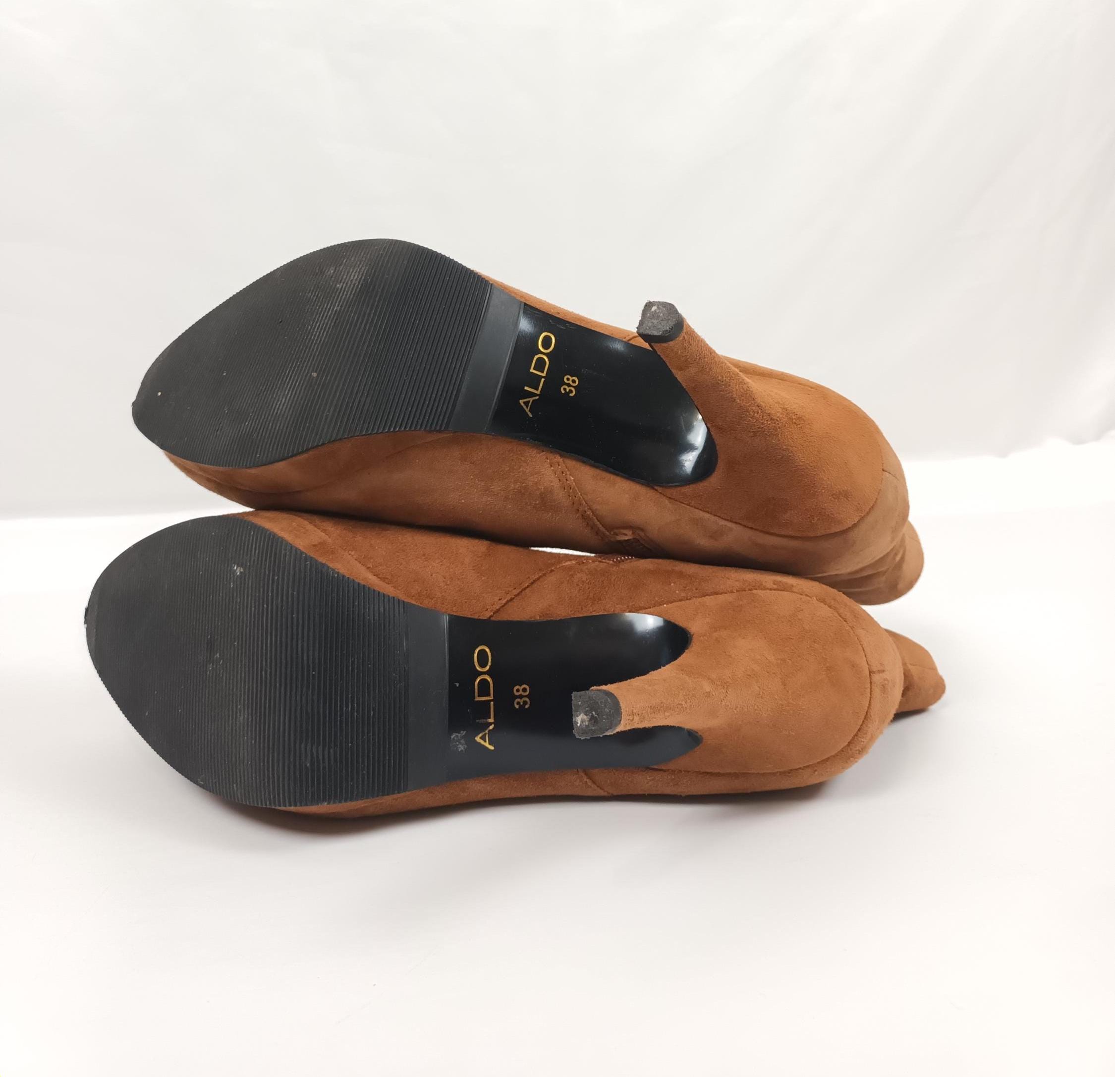 Aldo brown suede ankle boots Normcore Preppy Sz 12 Nolya – Women Medium brown Ankle boot - ALDO main image 3