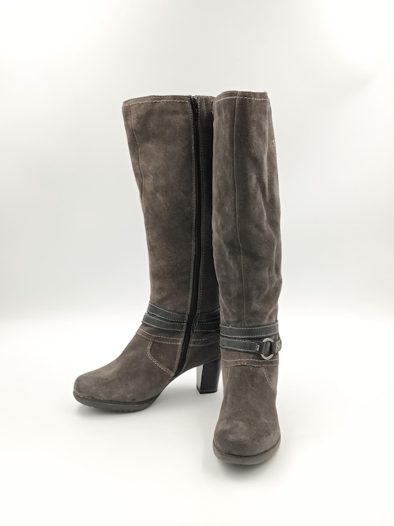 Vintage Grey Suede Boots Nine West Vintage America Womens Gray Suede Boots Size 9 | eBay main image 3