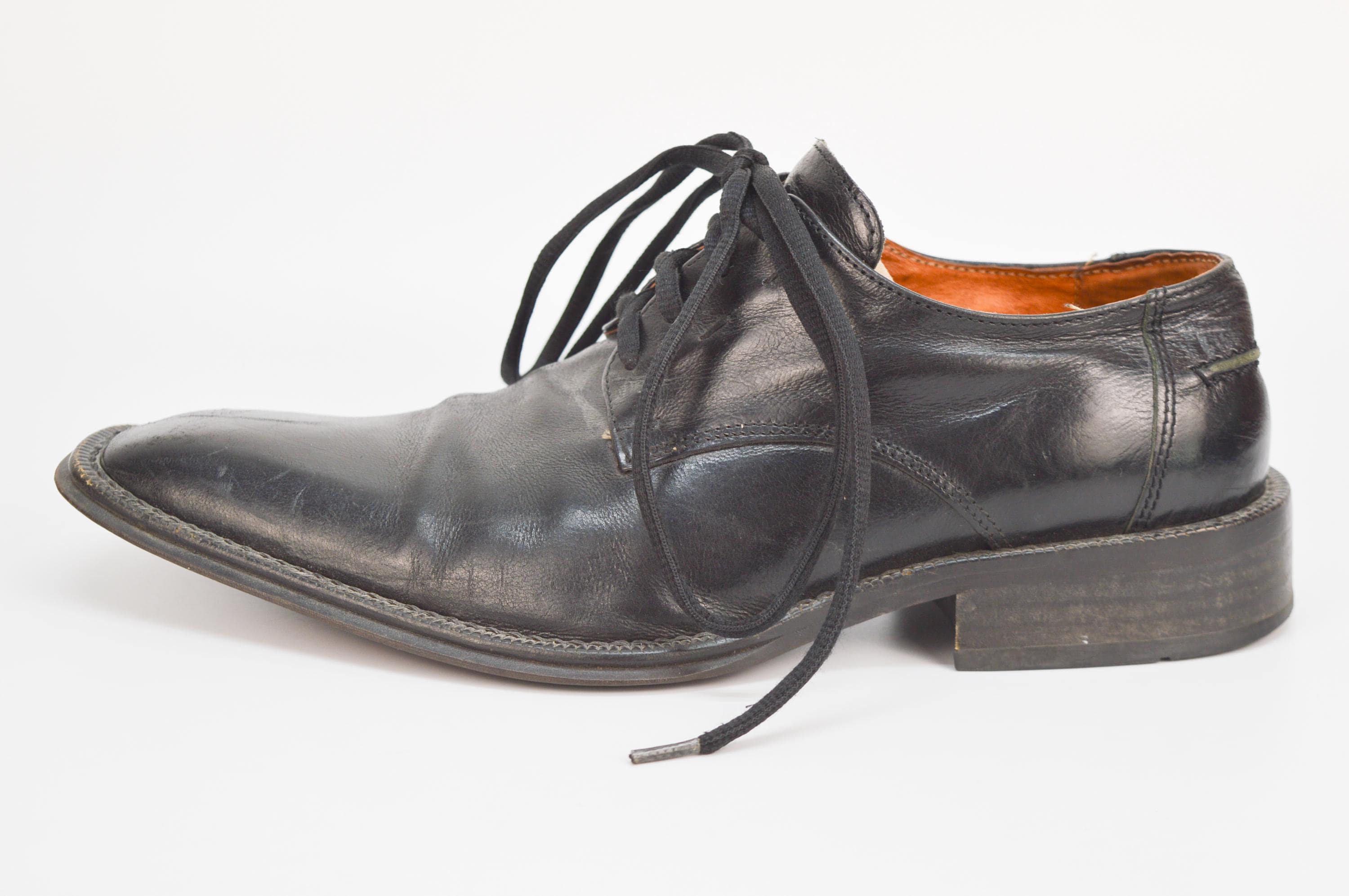 Vintage Fransi Leather Oxford Shoes: Black Square Toe Dress Shoes, EU 40 - Etsy Vintage Fransi Leather Oxford Shoes: Black Square Toe Dress Shoes, EU 40 - Etsy