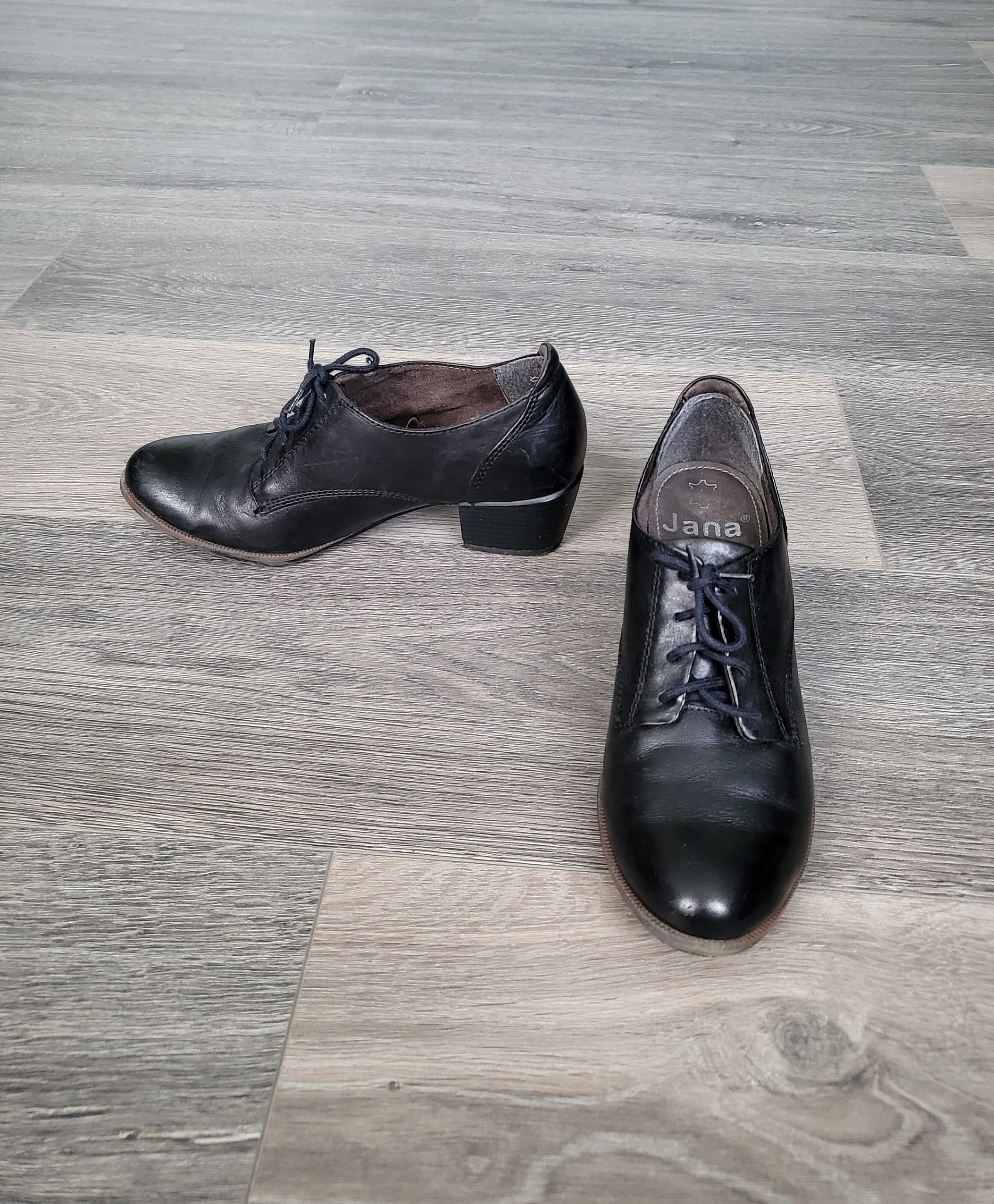 Only 45.00 usd for Derby - Black - Vintage Leather Online at the Shop