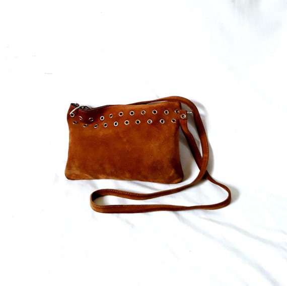 Bohemian Hippie Womens Rivet PU leather Shoulder Bag Handbag