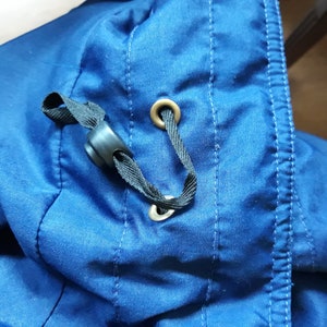 Vintage Herren Trainingsanzug Sports wear Unisex Jacke Colorblock half Zip up S Größe Windbreaker 80er Bild 8