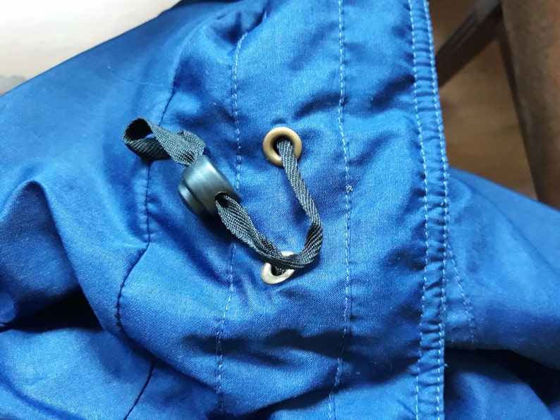 Vintage Herren Trainingsanzug Sports wear Unisex Jacke Colorblock half Zip up S Größe Windbreaker 80er Bild 8