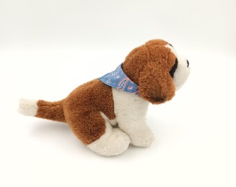 Leosco Germany 子犬用ぬいぐるみ：茶色と白の犬用ぬいぐるみ - Etsy 日本
