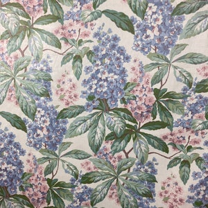 Vintage Waverly Floral Cotton Chintz Fabric &quot;Southern Charm&quot; Collection - SCARLETT  54&quot; wide