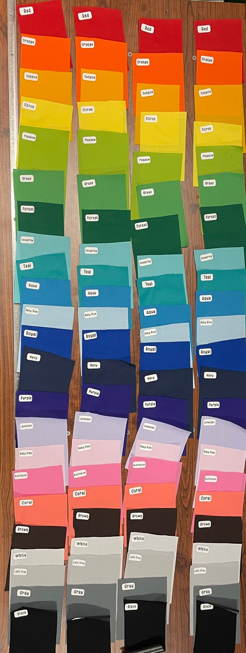 Sample of Solid Ecologically Friendly PUL Fabric Etsy