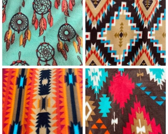 Antipill Winterfleece Prints By The Yard - South West Inspired