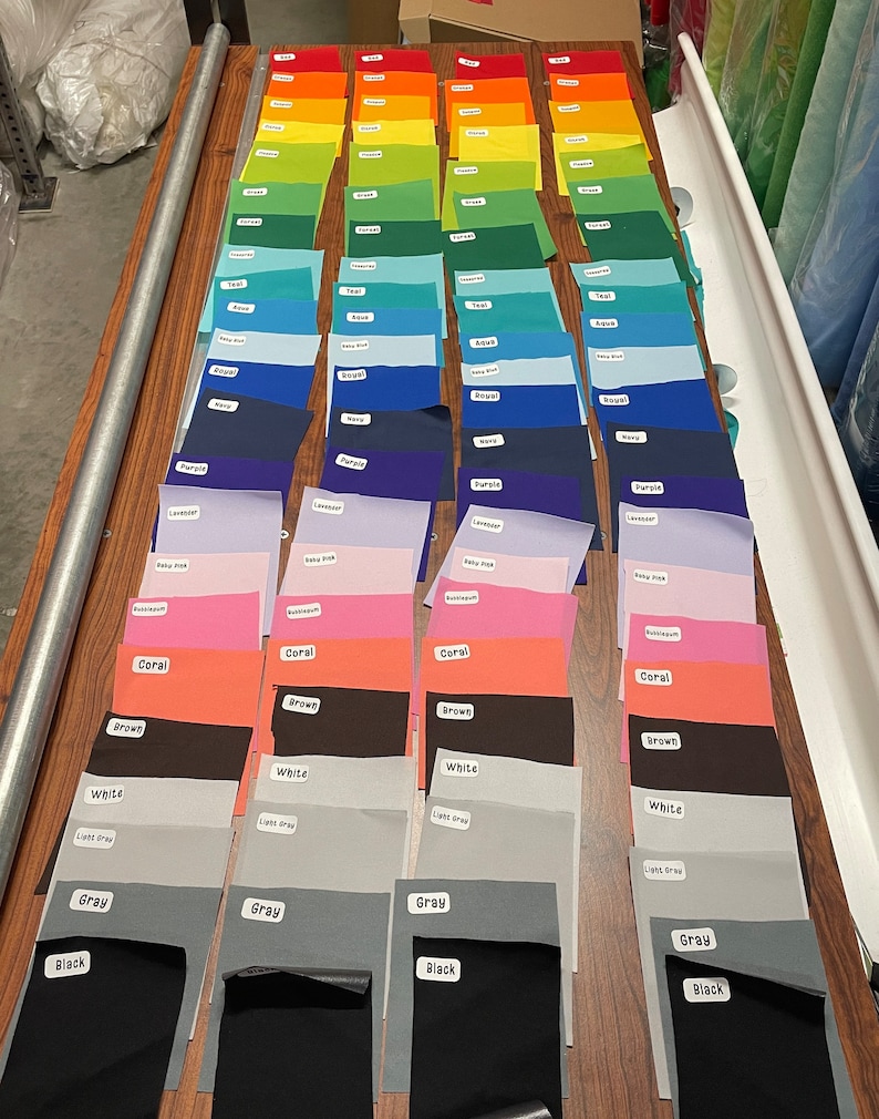 Sample of Solid Ecologically Friendly PUL Fabric Etsy