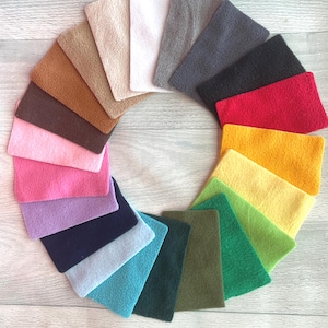 21 Farben zur Auswahl - Stay Dry, Soft Microfleece, Microchamois, Microplush Meterware