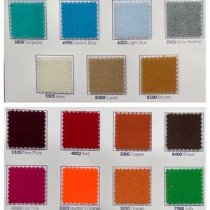 Winterfleece Antipill Velour Finish Solids - 20 Colors