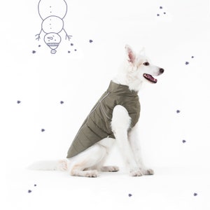 Warm jacket for dog, clothes for big dog, warm jacket, winter jacket, jacket for dog, dog jacket, dog wear, gift, dog clothes