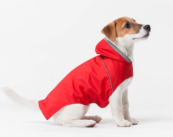 Raincoat For Dog - Pet Clothing - Dog Wear  - Any Breed - Clothing For Dog - Jacket For Dog  - Gift