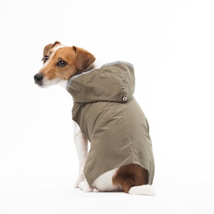 Raincoat for dog Clothing for dog Dog Wear Dog Jacket Pet Clothing Any Breed Gift image 2