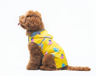 Dog Clothing - Raincoat For Dog - Pet Clothing - Dog Coat - Any Breed - Gift