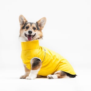 Light Jacket For Dog - Rain Jacket For Dog - Pet Clothing - Dog Wear - Raincoat For Dog - Gift
