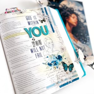 Art Journaling Bible with Internal Customization Versions Vary image 1