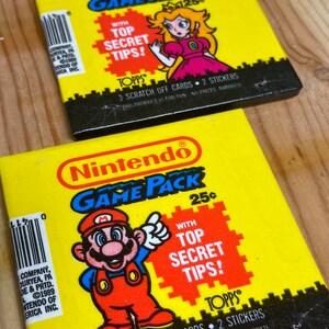 Topps Nintendo Game Pack - Etsy