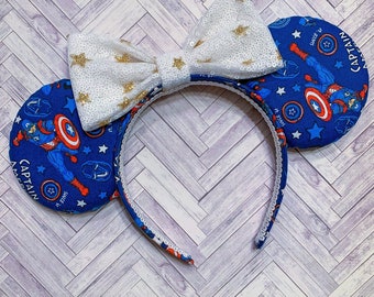 Captain America Mouse Ears