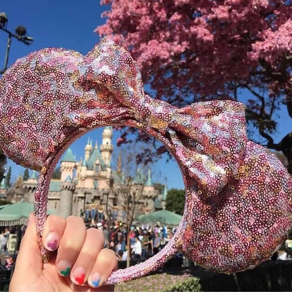 Briar Rose Gold & Silver Sequin Mouse Ears