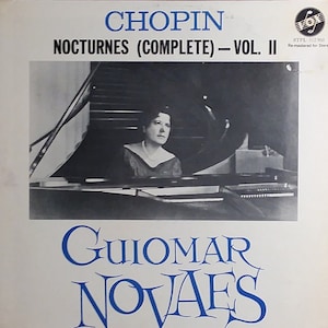 Guiomar Novales - Chopin Nocturnes (Complete) Vol. II STPL-512-960 Vinyl Record LP