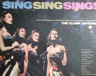 The Clark Sisters - Sing Sing Sing! DLP-3104 Vinyl Record LP 1958