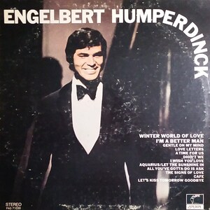 Englebert Humperdinck - Englebert Humperdinck PAS-71030 Vinyl Record LP 1969