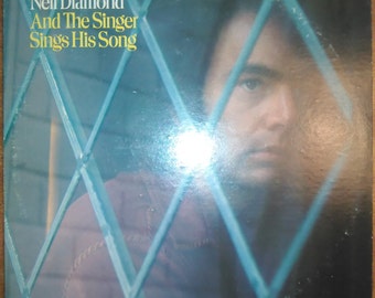 Neil Diamond - And the Singer Sings His Song MCA-2227 Vinyl Record LP 1976