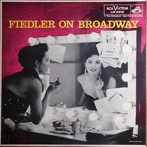 Arthur Fiedler and His Orchestra - Fiedler on Broadway LM-2215 Vinyl Record LP 1958