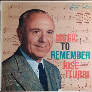 Jose Iturbi - Music to Remember LM-1981 Vinyl Record LP 1956