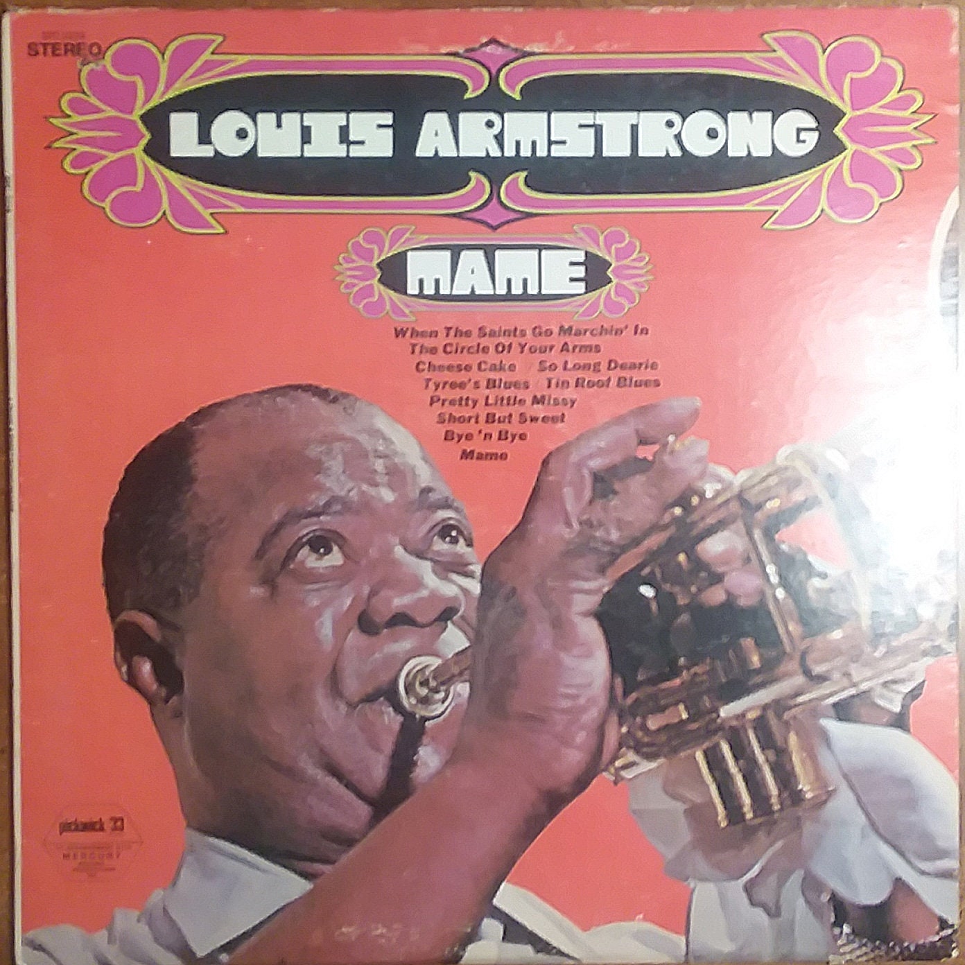 Louis Armstrong Ambassador Satch Record Album Vinyl LP