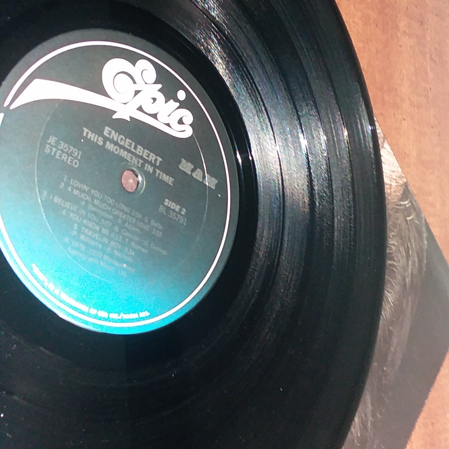 ウェイラー・ハンパーディンク Engelbert Humperdinck THIS MOMENT IN TIME JE-35791 Epic