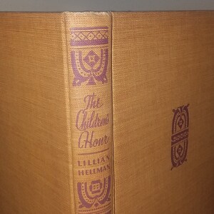 1934 First Edition Lillian Hellman The Children&#39;s Hour
