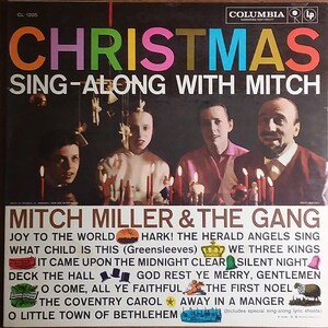 Mitch Miller - Christmas Sing-Along with Mitch JD-105 Vinyl Record LP 1958