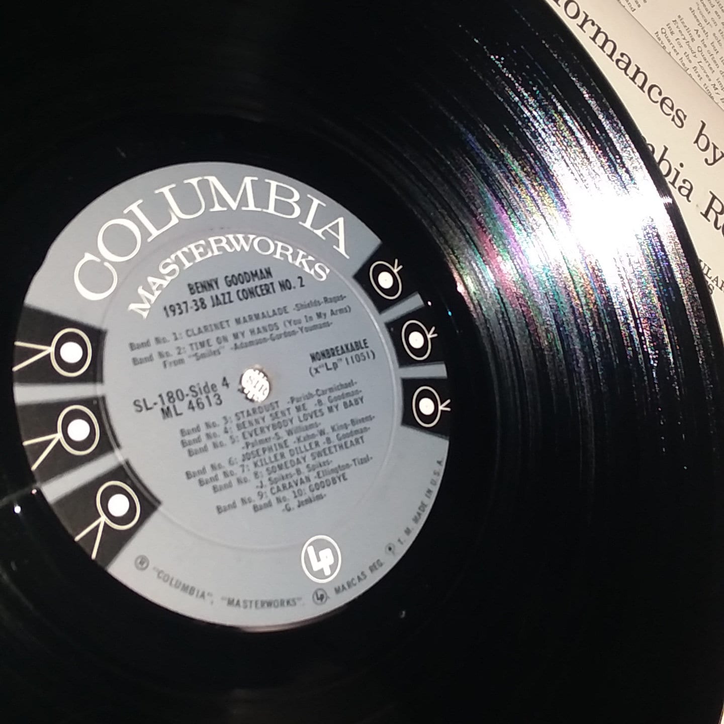 Part A The Kings of Jazz 2LP レコード Benny Goodman - the King of Swing 1937-38 Jazz Concert No. 2 SL