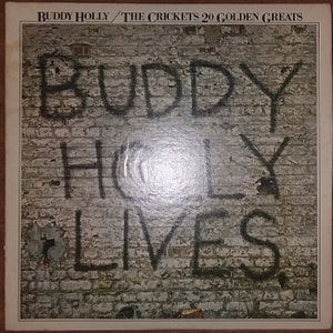 Buddy Holly/The Crickets - 20 Golden Greats MCA-3040 Vinyl Record LP 1978