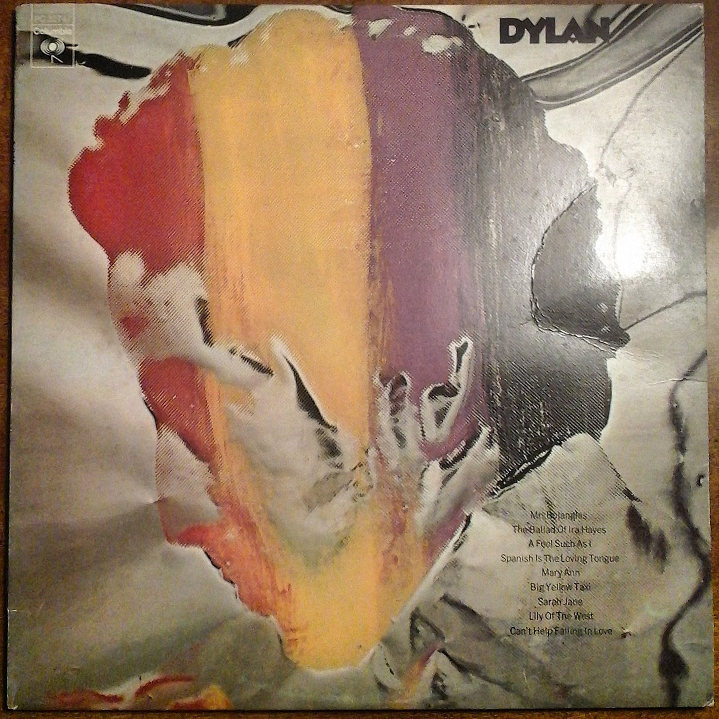 Bob Dylan Dylan PC-32747 Vinyl Record LP 1973 - Etsy