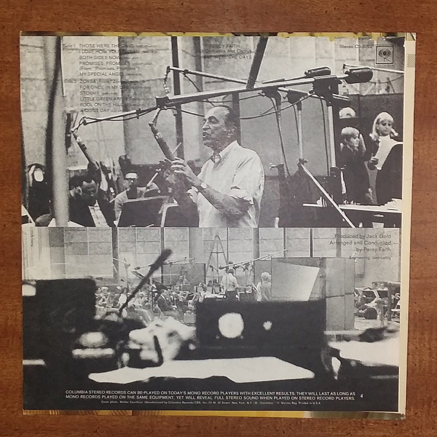 Percy Faith - Those Were the Days CS-9767 Vinyl Record LP 1970 - Etsy