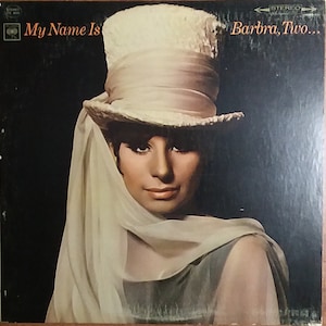 Barbara Streisand - My Name is Barbara, Two CS-9209 Vinyl Record LP 1965