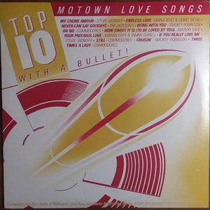 Various Artists - Motown Love Songs 5324ML Vinyl Record LP 1984
