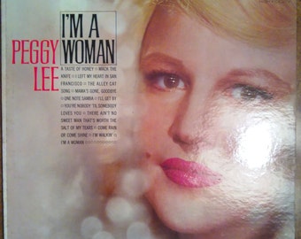 Peggy Lee - I'm a Woman T-1857 Vinyl Record LP 1963