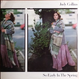 Judy Collins - So Early in the Morning 8E-6002 Vinyl Record LP 1977