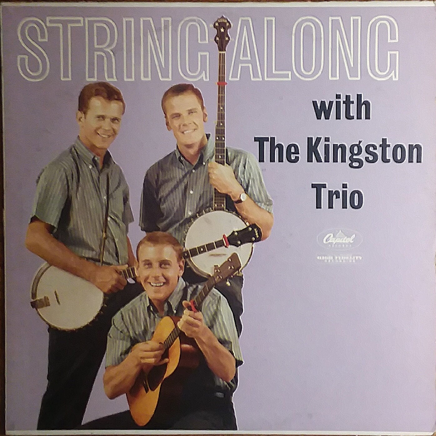 The Kingston Trio - String Along T-1407 Vinyl Record LP 1960 - Etsy 日本