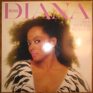 Diana Ross - Why Do Fools Fall in Love AFL1-4153 Vinyl Record LP 1981