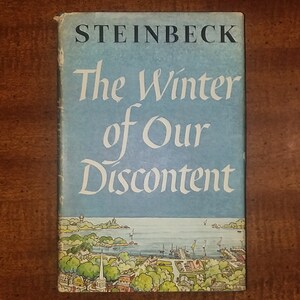 1961 John Steinbeck The Winter of Our Discontent