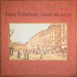 Herbert Von Karajan -Vienna Philharmonic Brahms Symphony No. 1 in C Minor, Op. 68 LD-2351 Vinyl Record LP 1959
